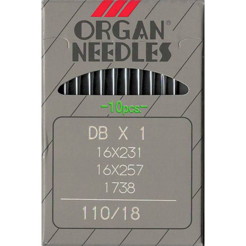 Голки DBx1 R, №110, OR, (1738, 16x257, 71x1, 16x231, 287WH, DBx257), 1уп. =10шт