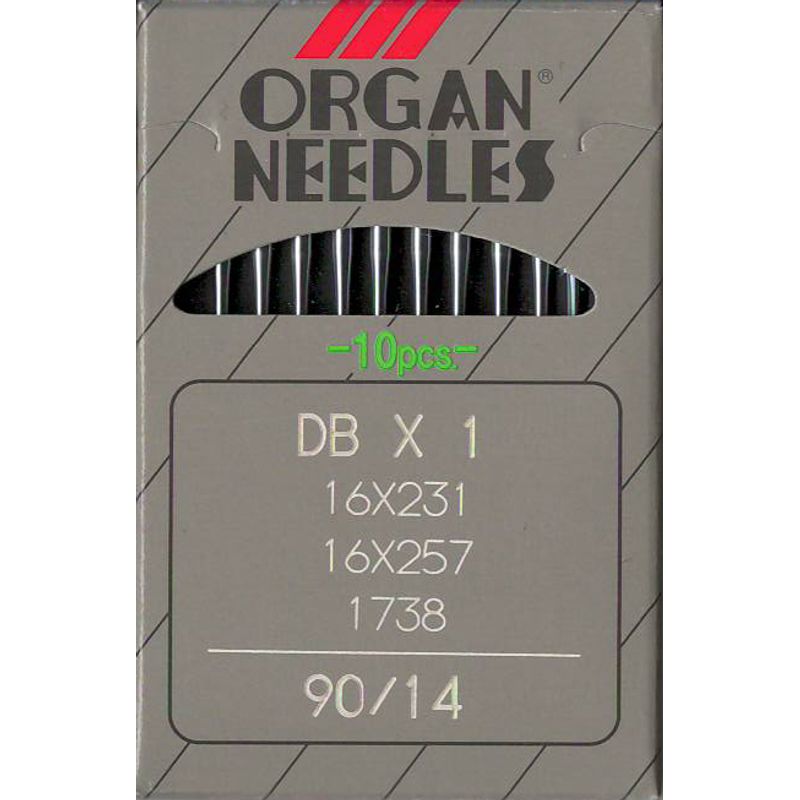 Голки DBx1 R, № 90, OR, (1738, 16x257, 71x1, 16x231, 287WH, DBx257), 1уп. =10шт