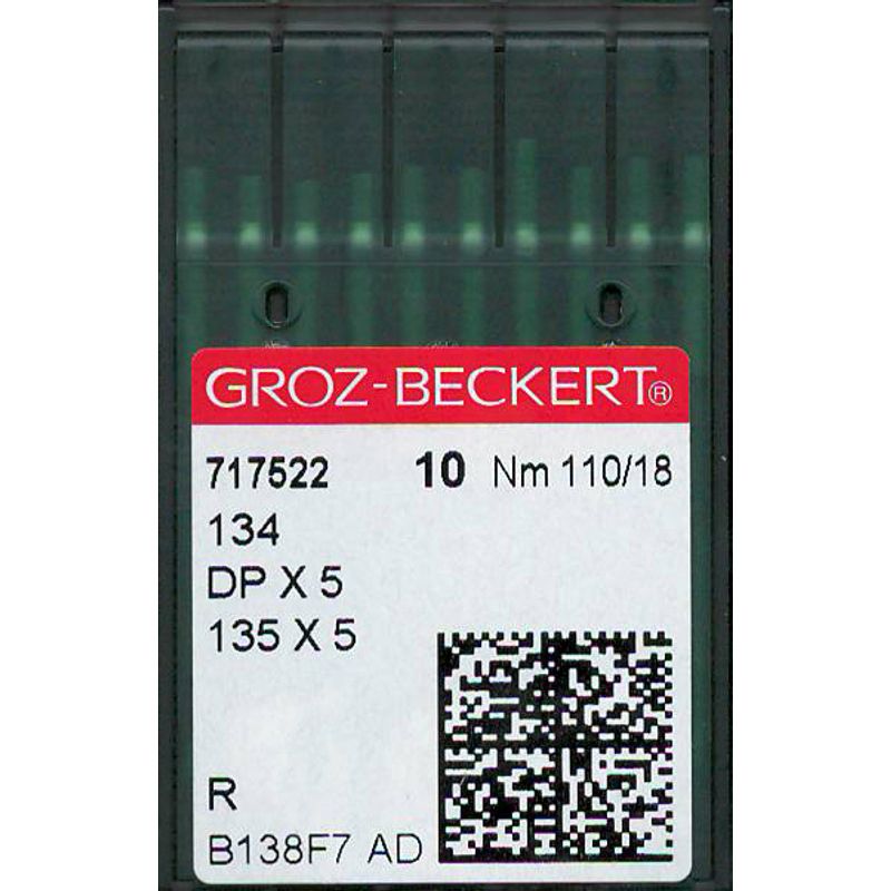 Голки 134 R, №110, GB, (DPx5, 135x5, 135x7, 797, SY1955), 1 уп.=10 шт.