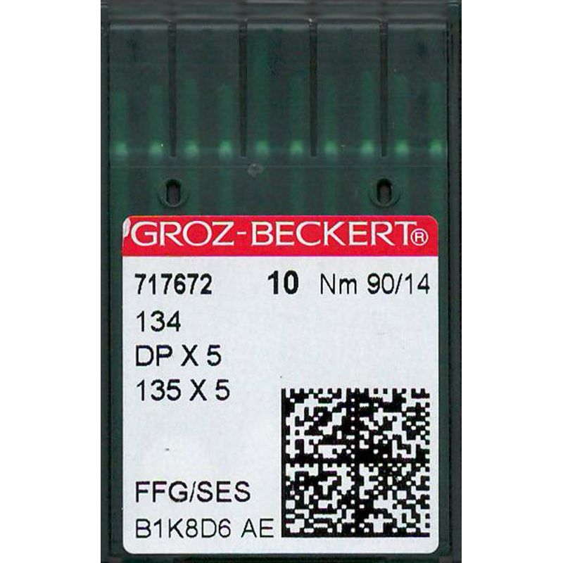 Голки 134 FFG/SES, № 90, GB, (DPx5, 135x5, 135x7, 797, SY1955), 1 уп.=10 шт.
