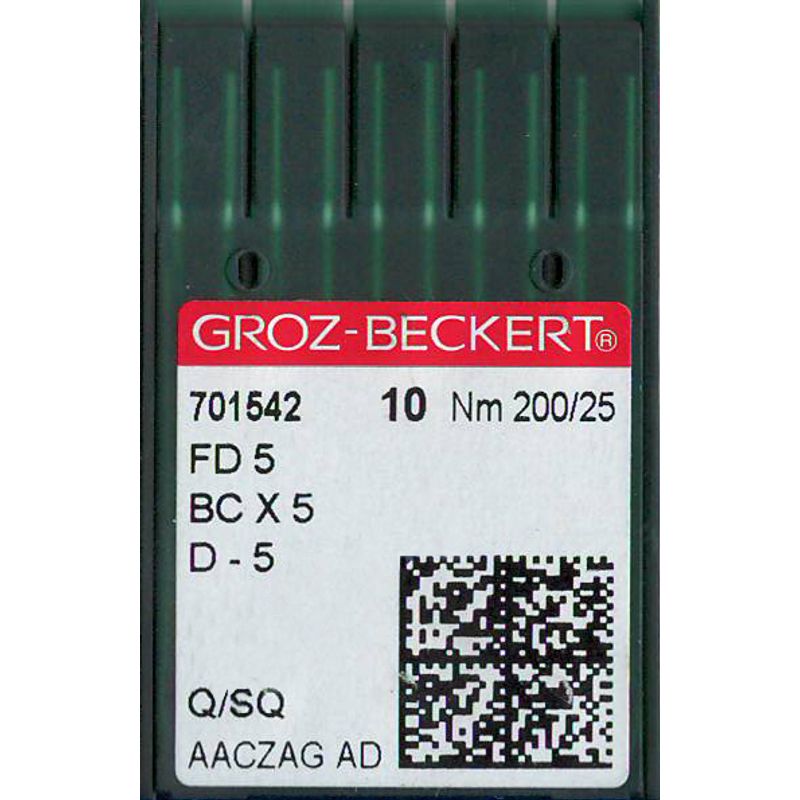 Голки FD5 Q/SQ, № 200, GB, (BCx5, D-5), 1 уп.=10 шт.