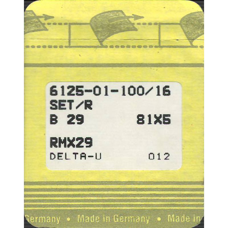 Голки B29 SET/R, №100, SG, (B29A), 1уп. =10шт