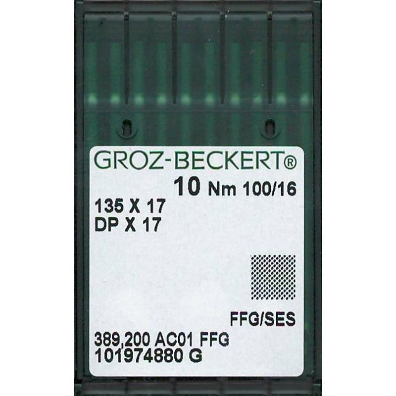 Иглы 135X17 FFG/SES, №100, GB, (DPx17), 1 уп.=10 шт.