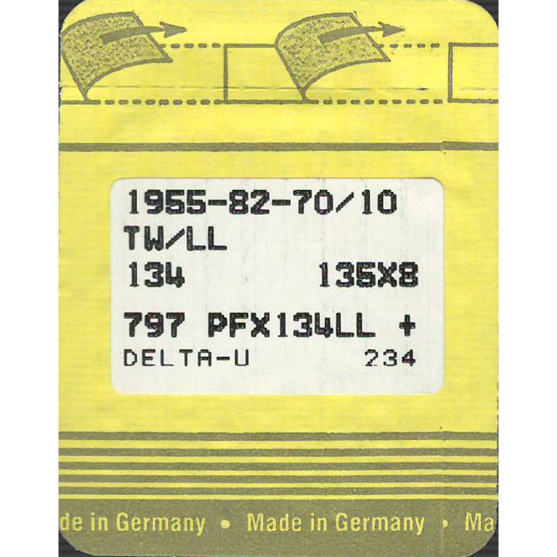 Голки 134LLCR LL/TW, № 70, SG, (135x8TW), 1уп. =10шт