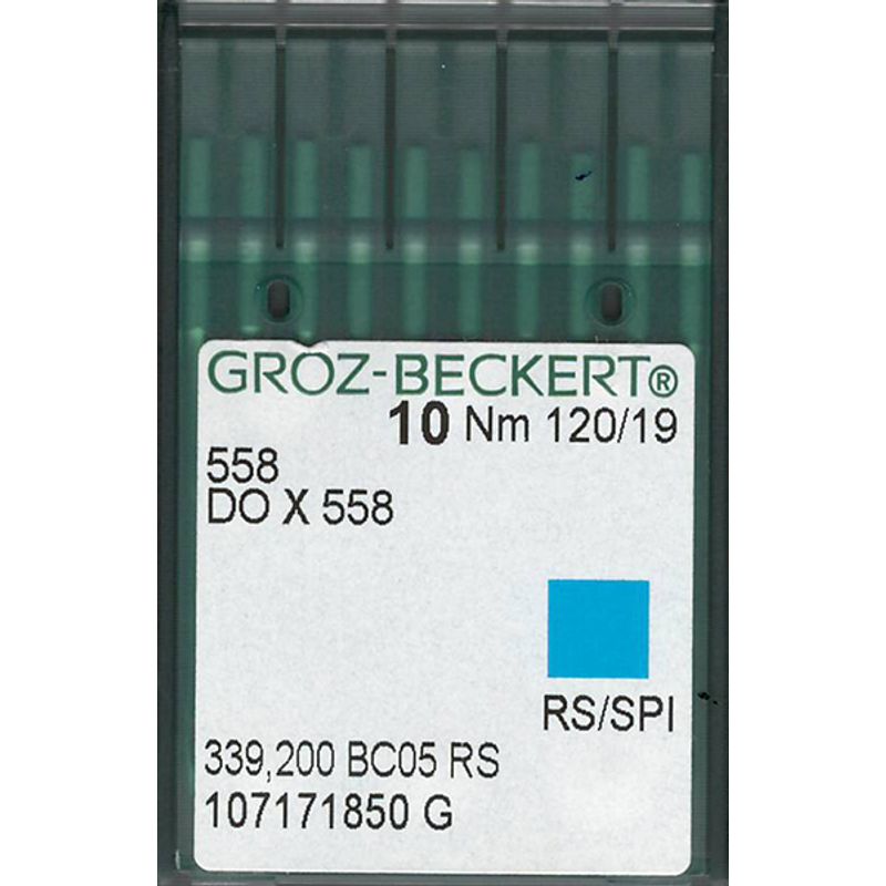 Голки 558 RS/SPI, №120, GB, (DOx558), 1 уп.=10 шт.
