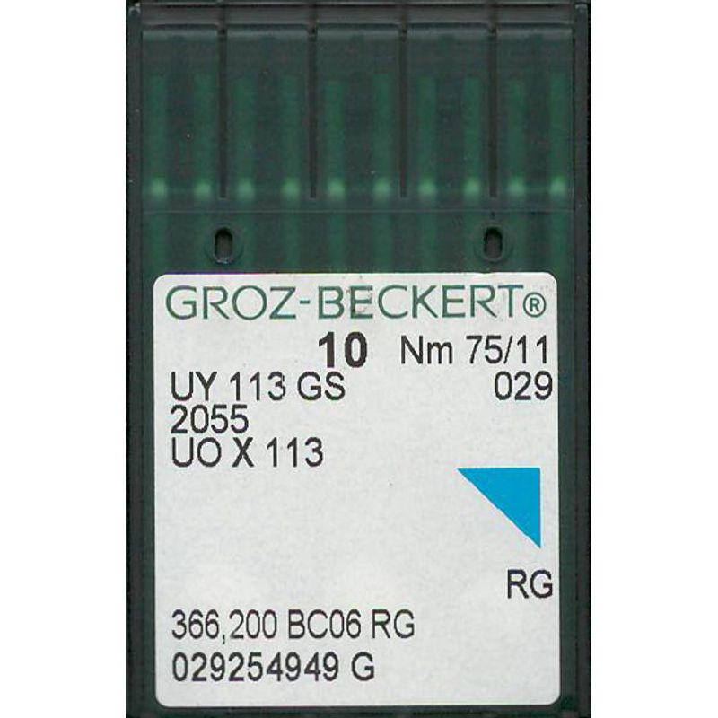 Голки UY113GS RG, № 75, GB, (2055, UOx113GS), 1 уп.=10 шт.
