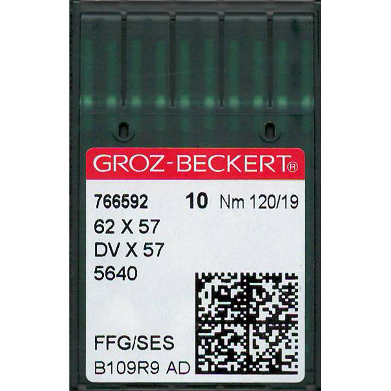 Голки 62x57 FFG/SES, №120, GB, (5640, DVx57), 1 уп.=10 шт.