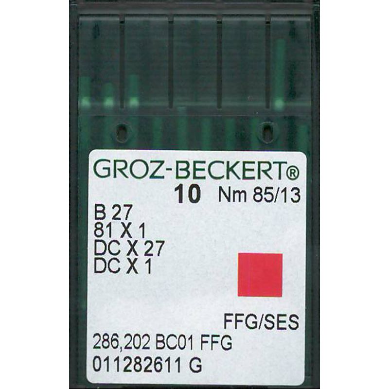 Голки B27 FFG/SES, № 85, GB, (81x1, DCx27, DCx1, MY1023, SY6120), 1 уп.=10 шт.