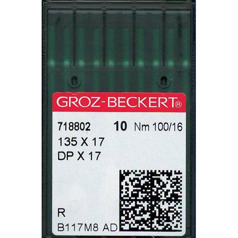 Голки 135x17 R, №100, GB, (DPX17), 1 уп.=10 шт.