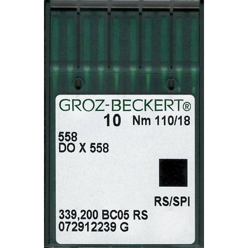 Голки 558 RS/SPI, №110, GB, (DOx558), 1 уп.=10 шт.
