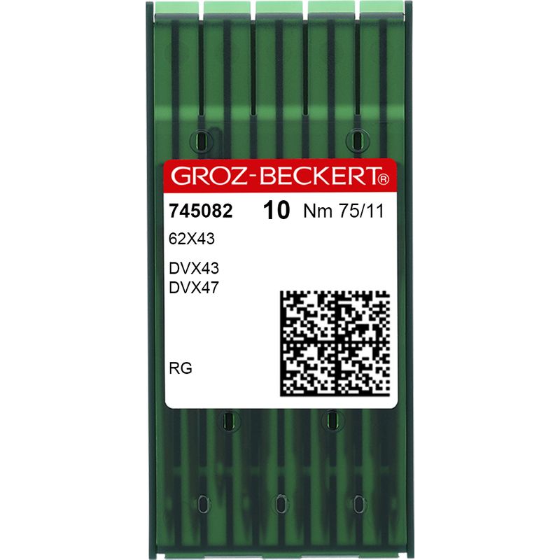 Голки 62X43 FFG/SES, №75, GB, (DVx43), 1 уп.=10 шт.