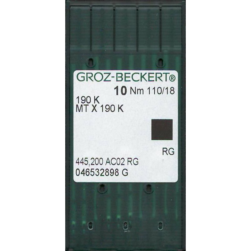 Голки 190K RG, №110, GB, (MTx190K), 1 уп.=10 шт.