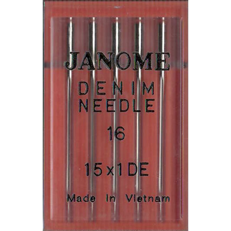 Голки для джинсу № 100/16, JM (15x1 DE), 1 уп. =5 шт.