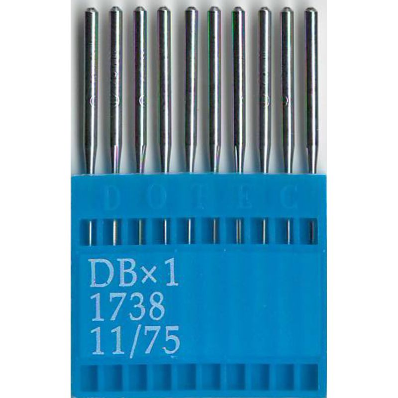 Голки DBx1 R, № 75, DO, (1738, 16x257, 71x1, 16x231, 287WH, DBx257), 1 уп.=10 шт.