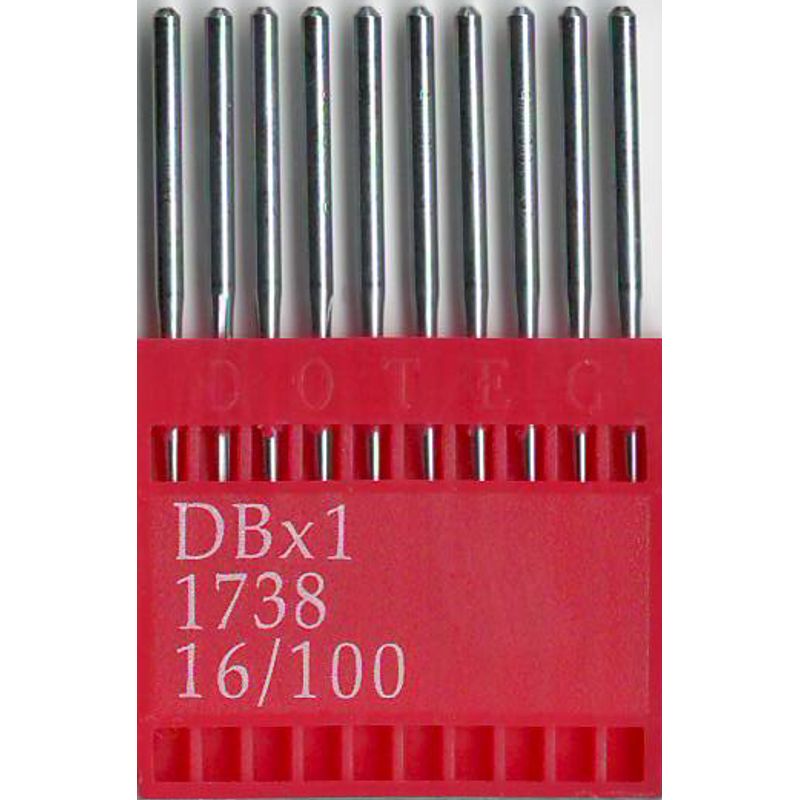 Голки DBx1 R, №100, DO, (1738, 16x257, 71x1, 16x231, 287WH, DBx257), 1 уп.=10 шт.