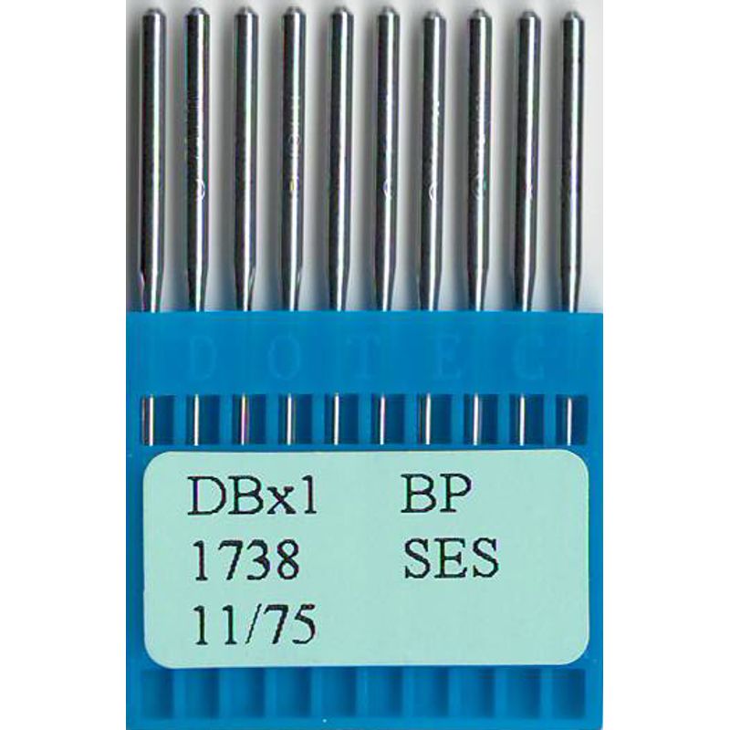 Голки DBx1 FFG/SES, № 75, DO, (1738, 16x257, 71x1, 16x231, 287WH, DBx257), 1 уп.=10 шт.