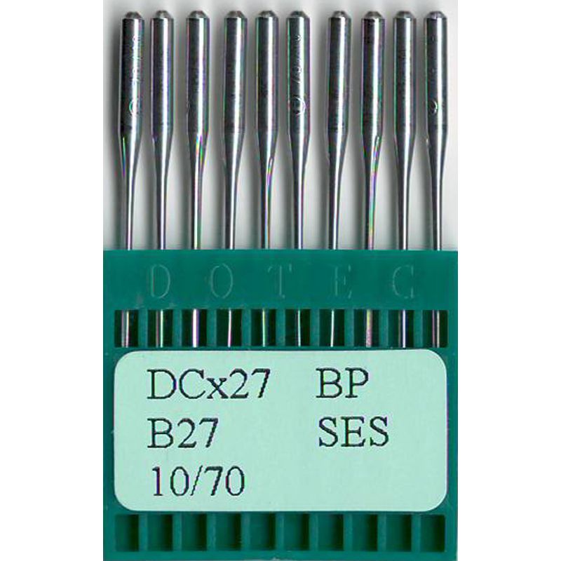 Голки B27 FFG/SES, № 70, DO, (81x1, DCx27, DCx1, MY1023, SY6120), 1 уп.=10 шт.