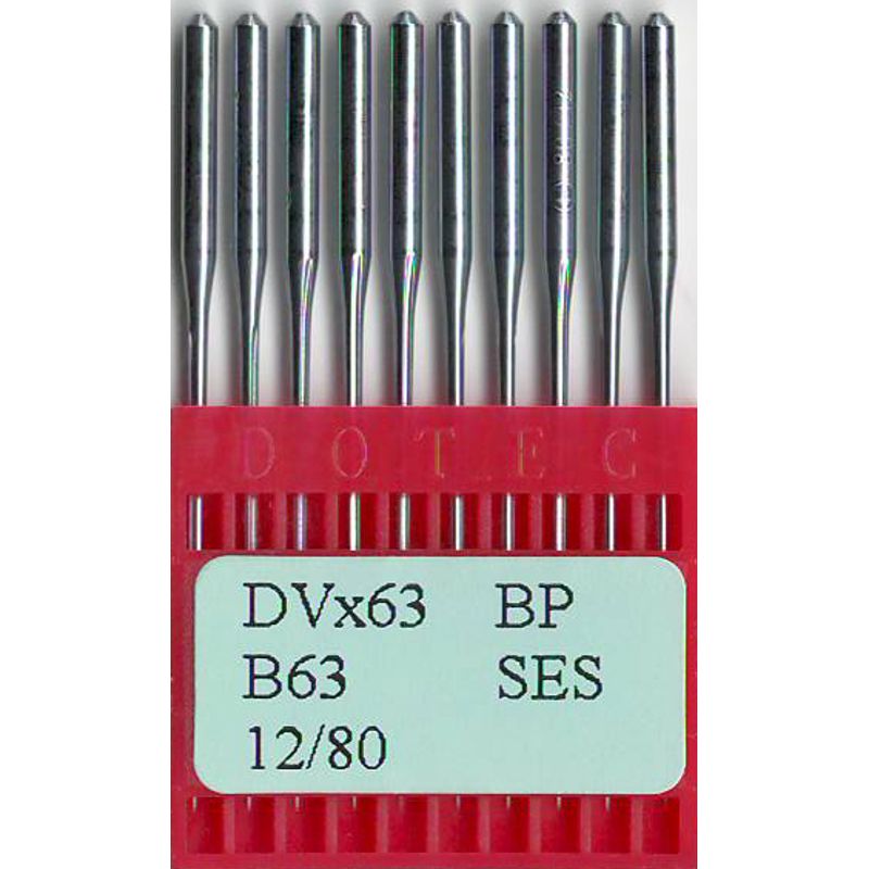 Голки B63 FFG/SES, №80, DO, (1280KSP, DVx63), 1уп. =10шт