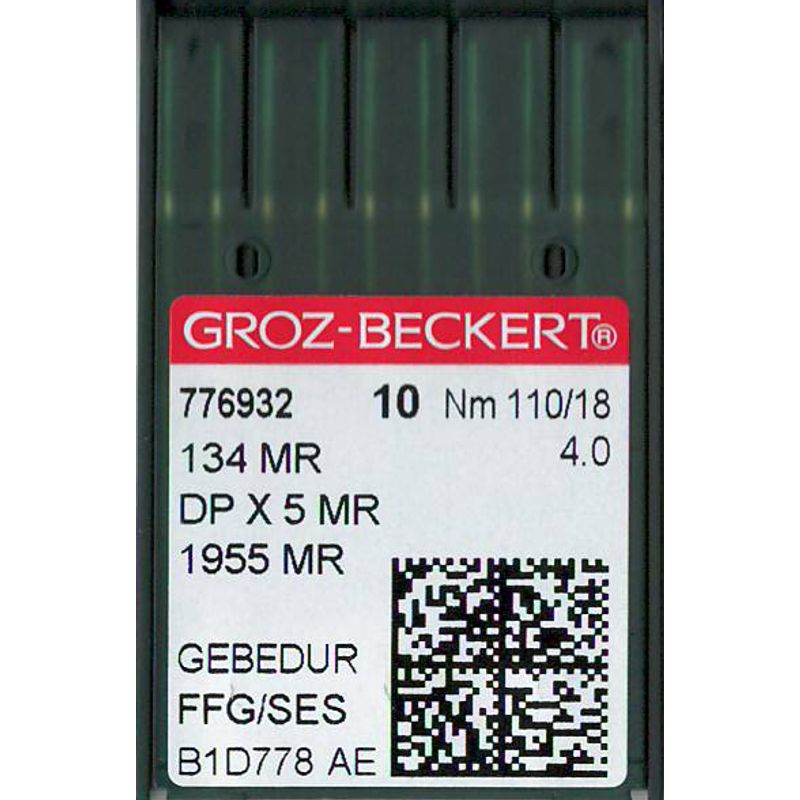 Голки 134 MR/SAN11 FFG/SES GEBEDUR, №110, GB, (DPX5MR, 1955MR), 1уп. =10шт