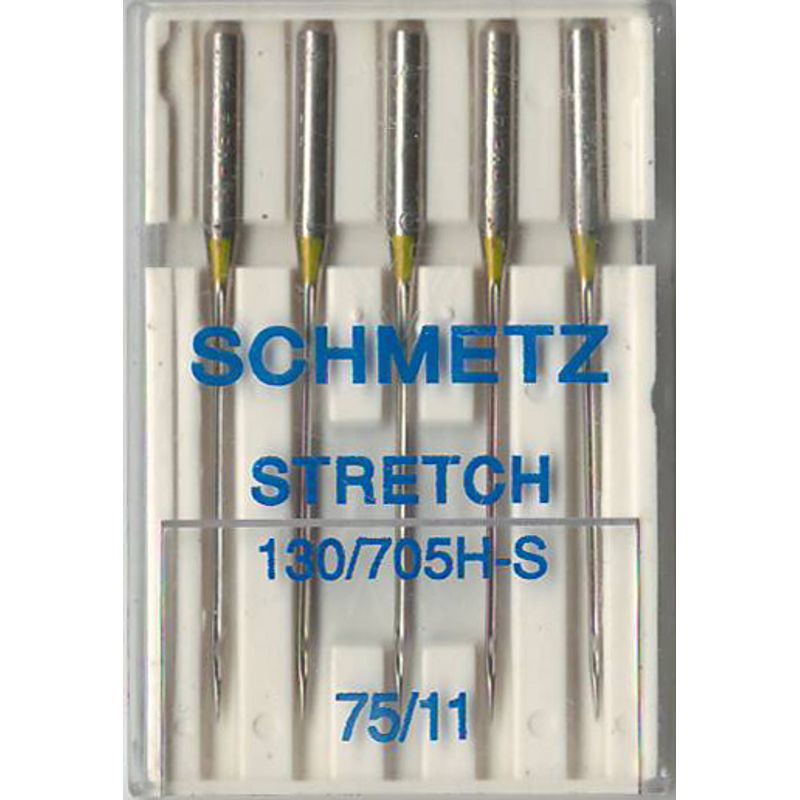 Голки для стретч, лайкри, біфлекса № 75/11, SC, (130/705H H-S), 1 уп. =5 шт.
