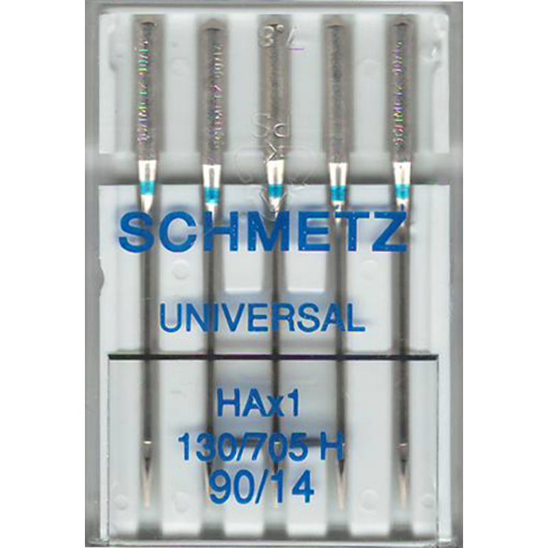 Голки універсальні № 90/14, SC, (HAx1, 130/705H), 1 уп. = 5 шт.