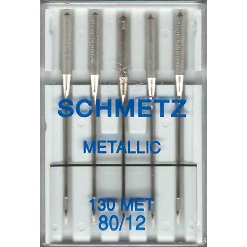 Голки для нитки металік № 80/12, SC, (130 MET), 1 уп. =5 шт.