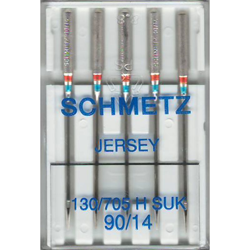 Голки для трикотажу, джерсі № 90/14, SC, (130/705H SUK), 1 уп. =5 шт.