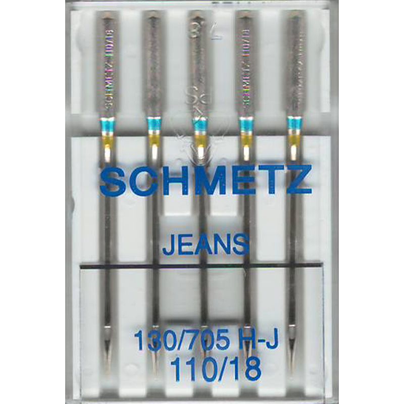 Голки для джинсу № 110/18, SC, (130/705H-J), 1 уп. =5 шт.