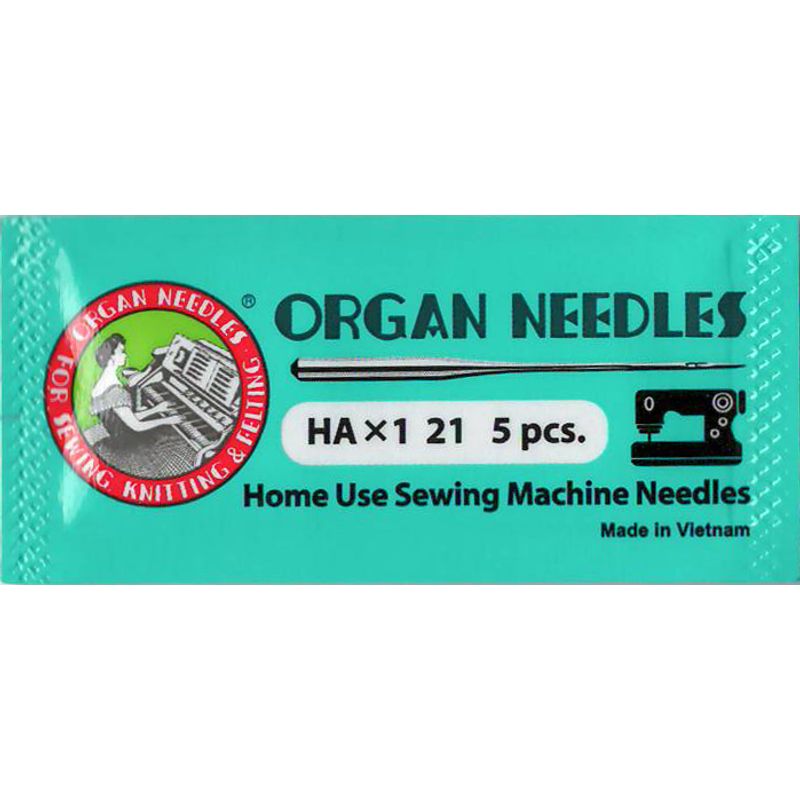 Голки універсальні №130/21, OR, (HAx1, 130/705H, 15x1), 1уп. = 5шт, плівка