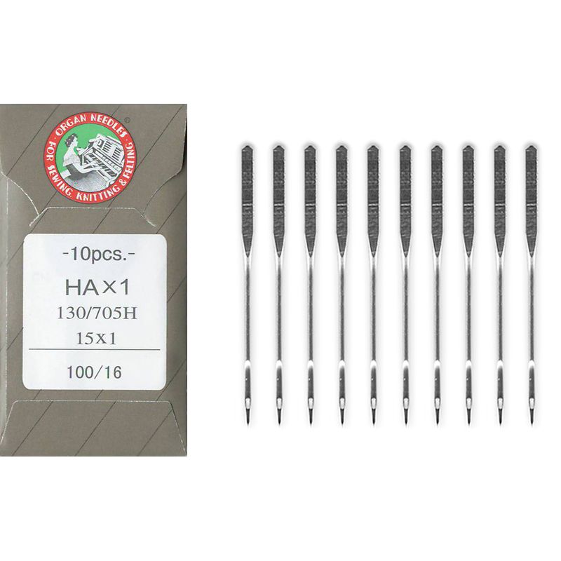 Голки універсальні №100/16. OR, (HAx1, 130/705H, 15x1), 1уп. =10шт, папір