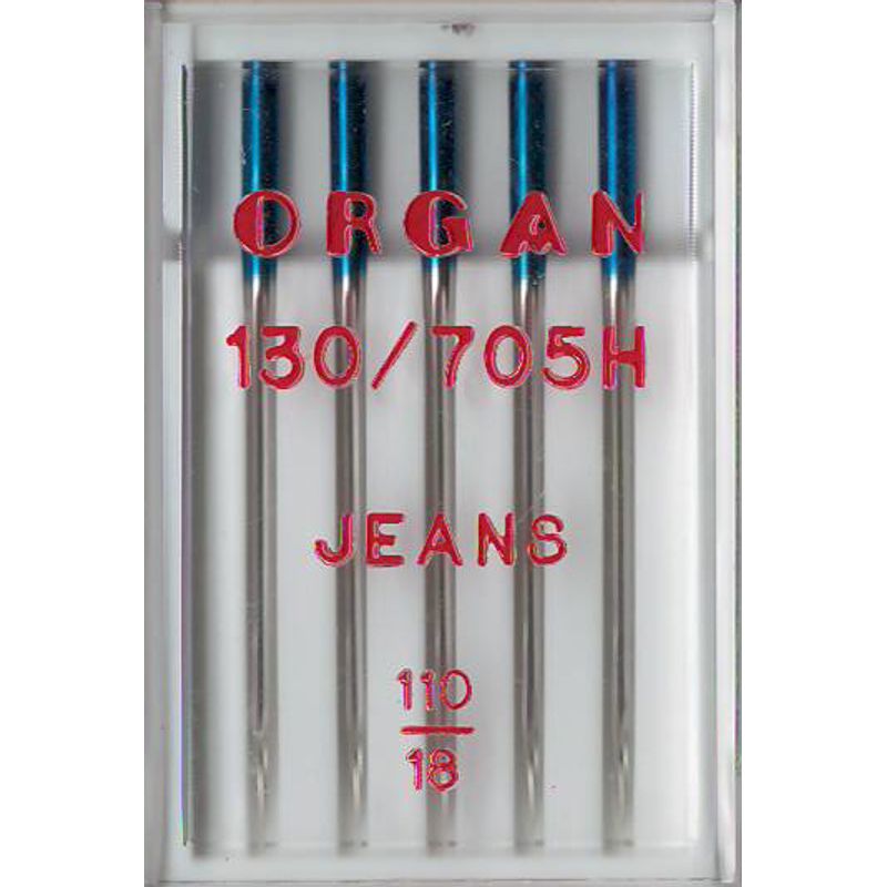 Голки для джинсу № 110/18, OR, (130/705H-J), 1 уп. =5 шт.