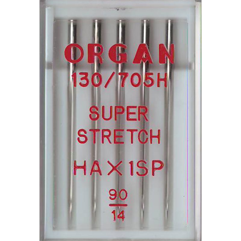Голки для стретч, лайкра, біфлекс № 90/14, OR (HAx1SP, 130/705H, 15x1), 1уп. =5шт
