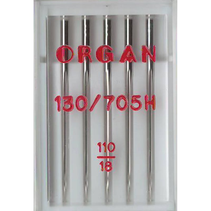 Голки універсальні №110/18, OR, (HAx1, 130/705H, 15x1), 1уп. = 5шт