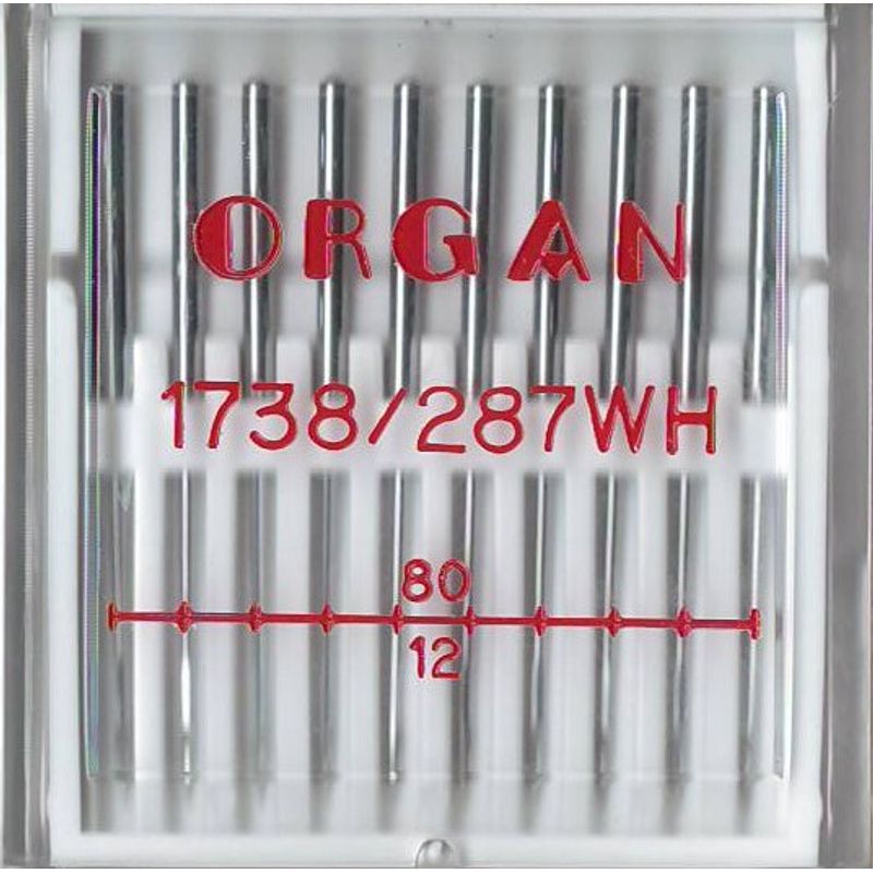 Голки DBx1 R, № 80, OR, (1738, 16x257, 71x1, 16x231, 287WH, DBx257), 1уп. =10шт(ПБ)
