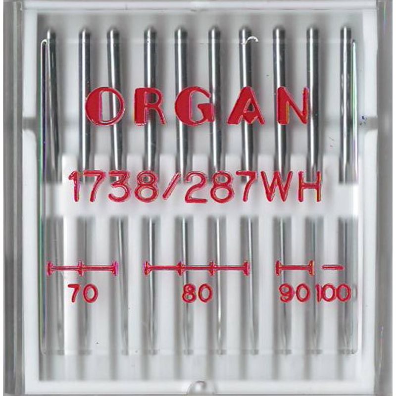 Голки DBx1 R, №MIX, OR, (1738, 16x257, 71x1, 16x231, 287WH, DBx257): 70(3); 80(4); 90(2); 100(1)1001уп. =10шт