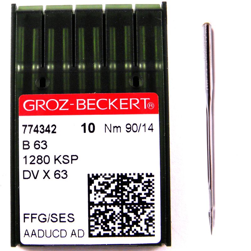 Голки B63 FFG/SES, №90, GB, (1280KSP, DVx63), 1 уп.=10 шт.
