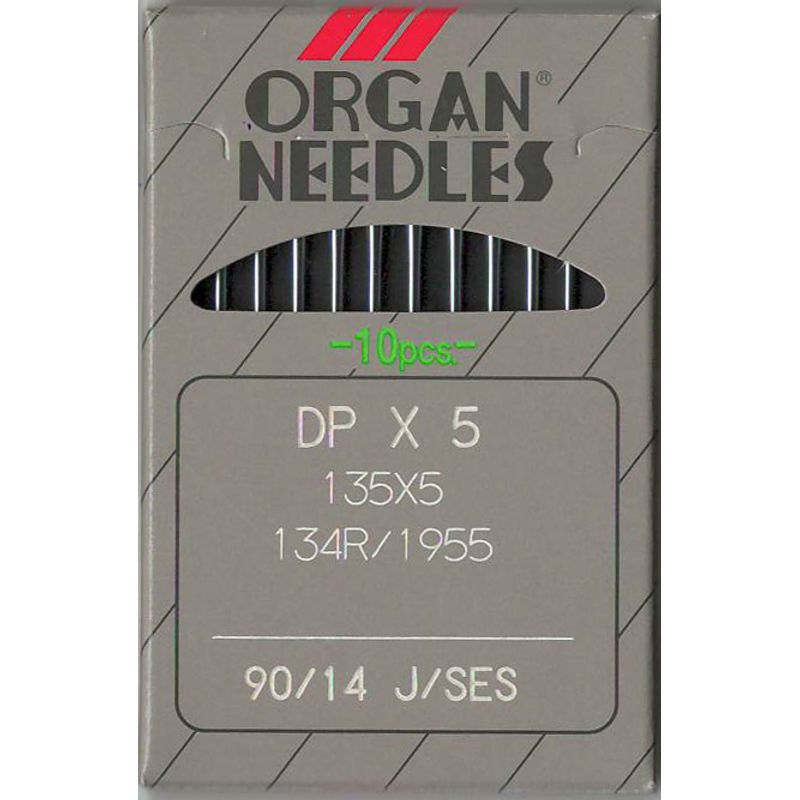 Голки 134 FFG/SES, № 90, OR, (DPx5, 135x5, 135x7, 797, SY1955), 1 уп.=10 шт.