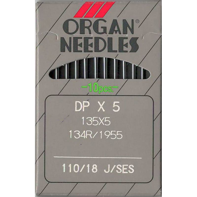Голки 134 FFG/SES, №110, OR, (DPx5, 135x5, 135x7, 797, SY1955), 1уп. =10шт