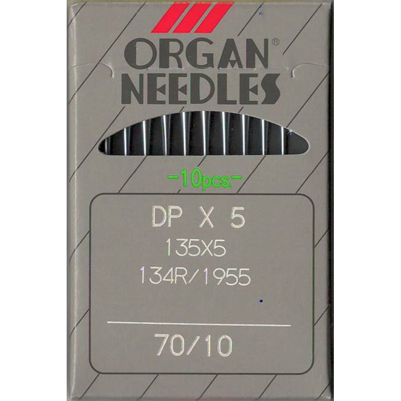 Голки 134 R, № 70, OR, (DPx5, 135x5, 135x7, 797, SY1955), 1уп. =10шт