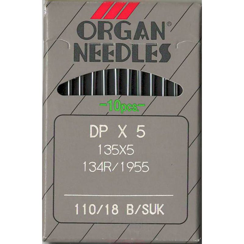 Голки 134 FG/SUK, №110, OR, (DPx5, 135x5, 135x7, 797, SY1955), 1уп. =10шт
