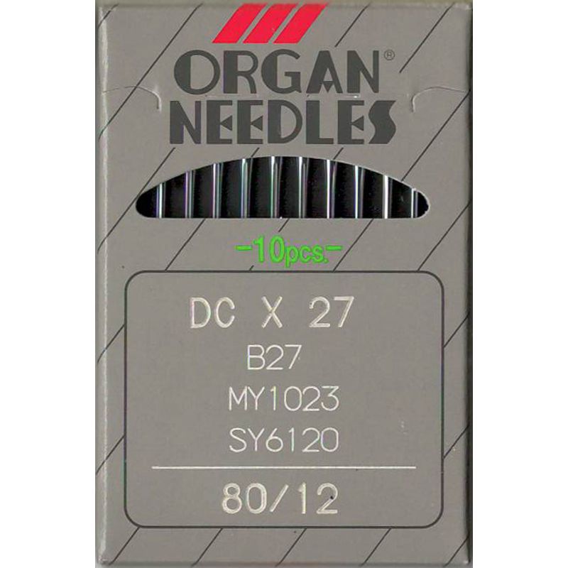 Голки B27 R, № 80, OR(81x1, DCx27, DCx1, MY1023, SY6120), 1 уп.=10 шт.