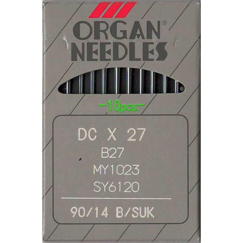 Голки B27 FG/SUK, № 90, OR, (81x1, DCx27, DCx1, MY1023, SY6120), 1 уп.=10 шт.