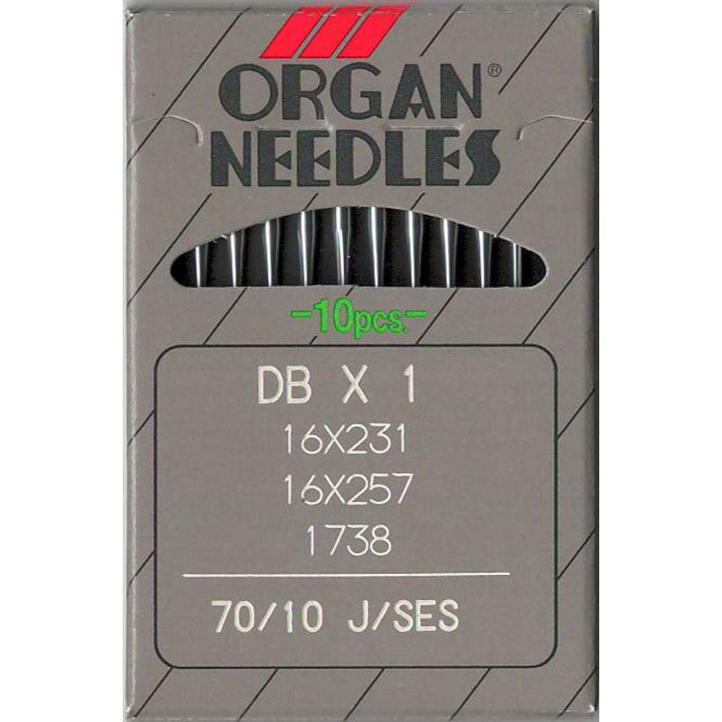 Голки DBx1 FFG/SES, № 70, OR, (1738, 16x257, 71x1, 16x231, 287WH, DBx257), 1 уп.=10 шт.