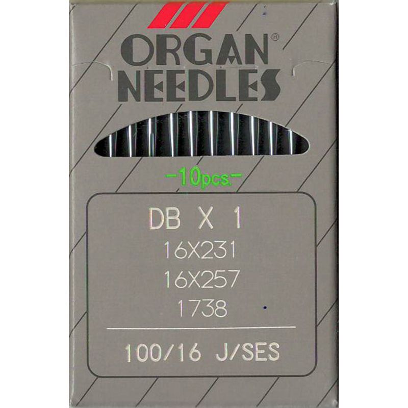 Голки DBx1 FFG/SES, №100, OR, (1738, 16x257, 71x1, 16x231, 287WH, DBx257), 1 уп.=10 шт.