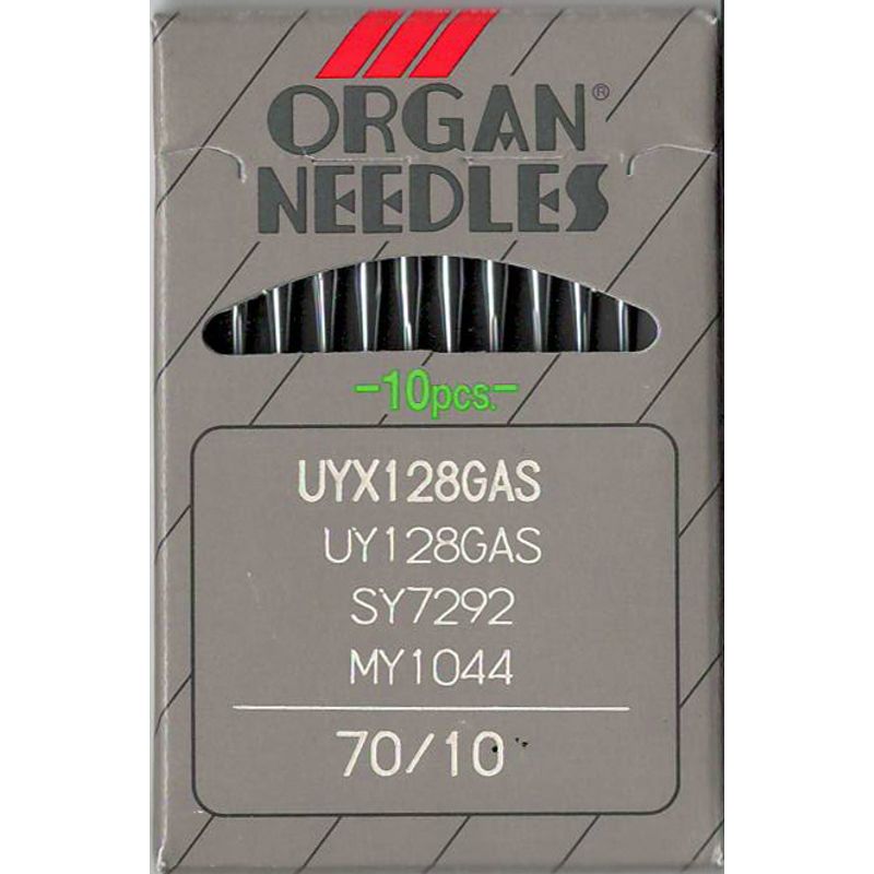 Голки UY128GAS R, № 70, OR, (UY128GBS, 1280, 149x3, 149x31, TVx3), 1 уп.=10 шт.