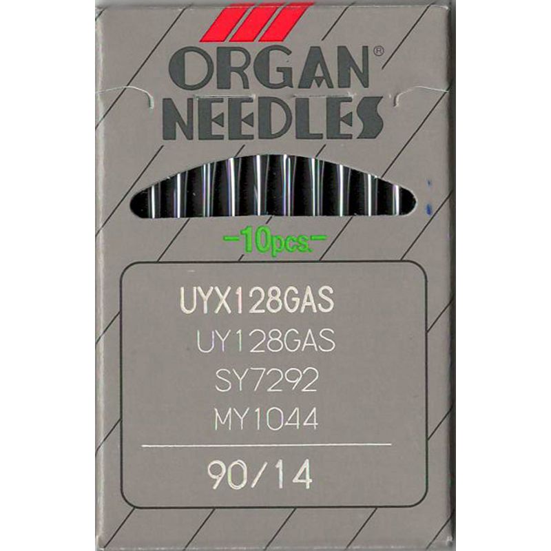 Голки UY128GAS R, № 90, OR, (UY128GBS, 1280, 149x3, 149x31, TVx3), 1 уп.=10 шт.