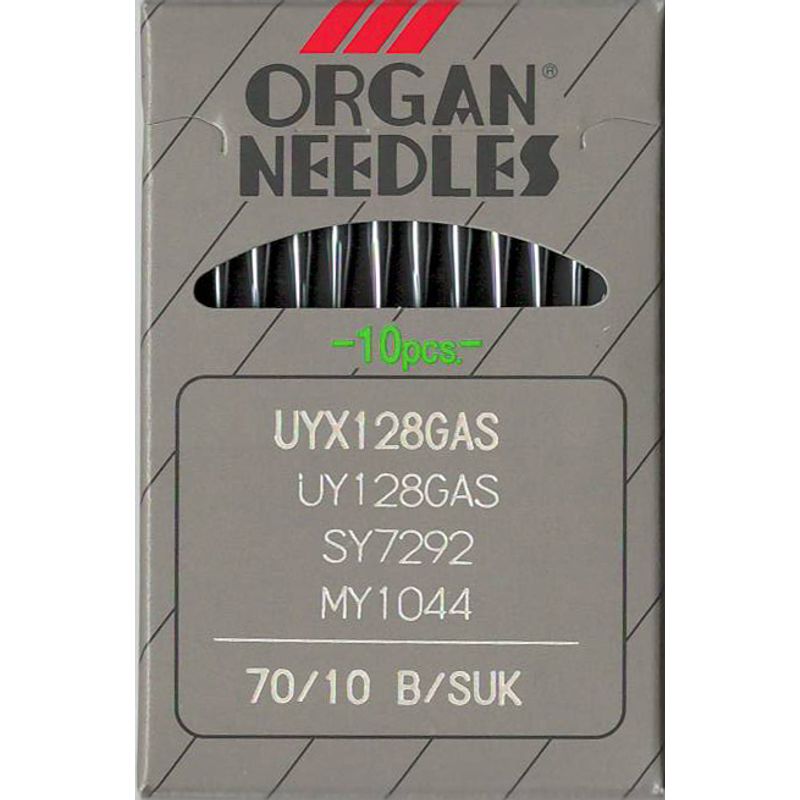 Голки UY128GAS FG/SUK, № 70, OR, (UY128GBS, 1280, 149x3, 149x31, TVx3), 1уп. =10шт