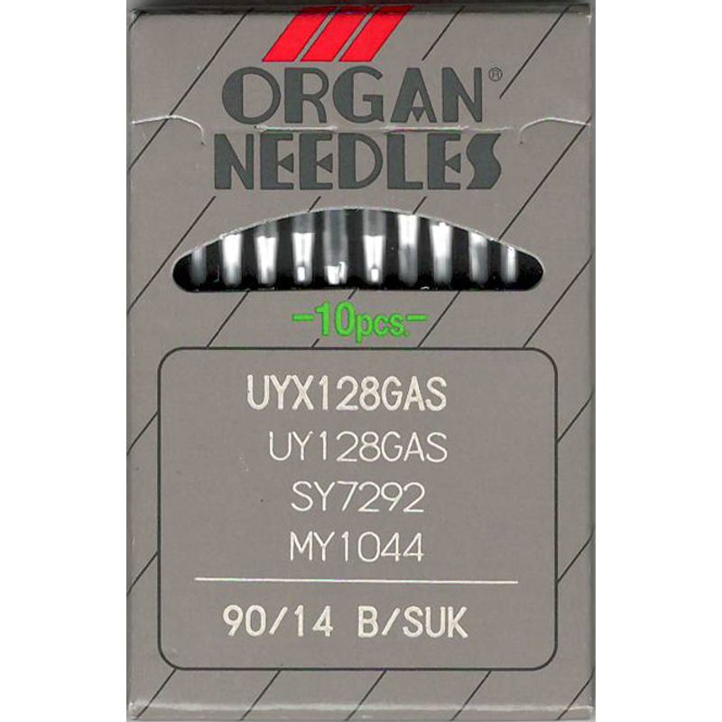 Голки UY128GAS FG/SUK, № 90, OR, (UY128GBS, 1280, 149x3, 149x31, TVx3), 1уп. =10шт