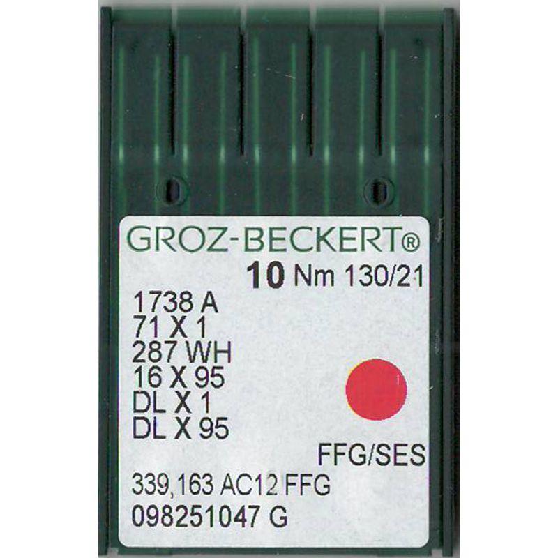 Голки 1738A FFG/SES N130, GB, (71x1, DLx1, 287WH, 16x95, DLx95, Bx257), 1 уп.=10 шт.