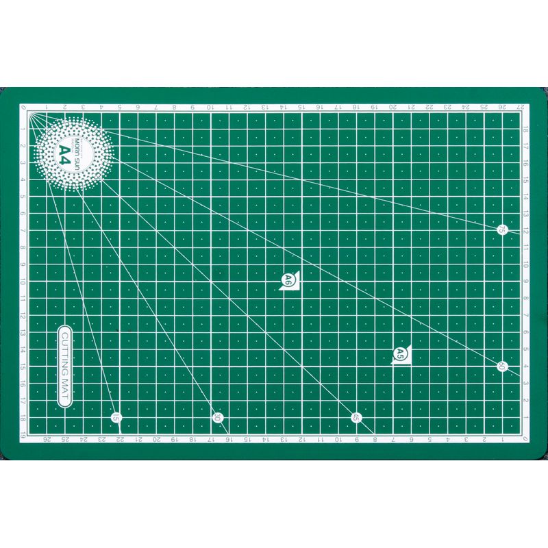 Килимок для крою, самовирівнюється, 3 шари, (30 х 22 х 0, 30) см, A4, ПВХ